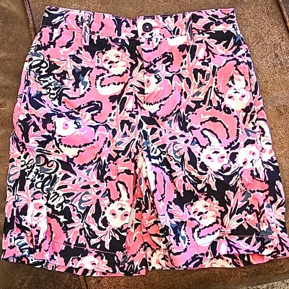 Euc boys 6 Lilly pulitzer hanging with my boo shorts